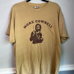 Men’s Large “More Cowbell” Will Ferrell T-shirt